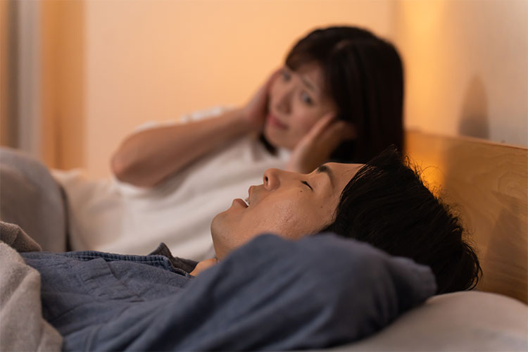 睡眠時無呼吸症候群のイメージ写真